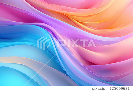 wave colorful 125099681