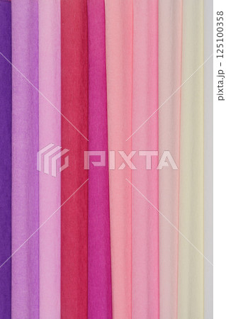 Colorful crepe paper Colorful crepe paper 125100358