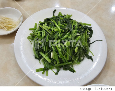 鼎泰豊　青菜炒め　台湾　台北 125100674