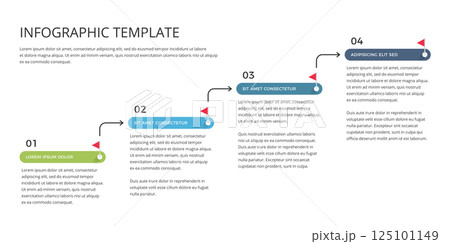 Process Infographic Template Process Infographic Template 125101149