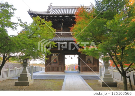 石鎚神社ー口之宮本社山門(西条市) 石鎚神社ー口之宮本社山門(西条市) 125103566