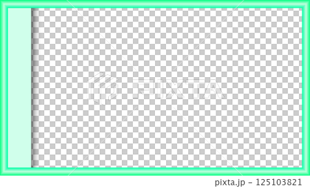 Color bar frame design: Green Color bar frame design: Green 125103821