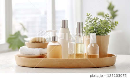 ナチュラルライフを演出する美しいバスアイテム ナチュラルライフを演出する美しいバスアイテム 125103975