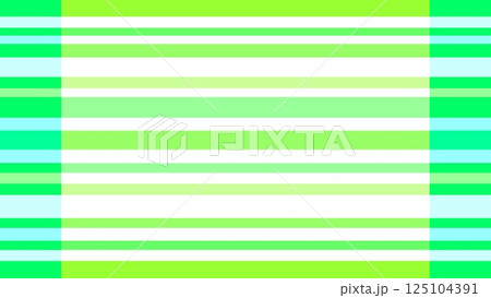 ボーダー模様 カラフル グリーン ボーダー模様 カラフル グリーン 125104391