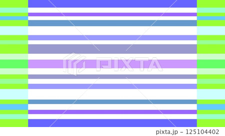 ボーダー模様 カラフル グリーン ボーダー模様 カラフル グリーン 125104402