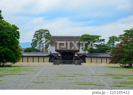 夏の京都御所　建礼門 125105422