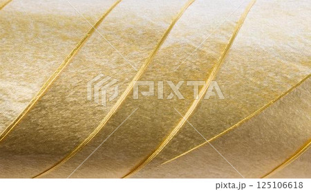 和柄、和風イメージの背景素材（金） 125106618
