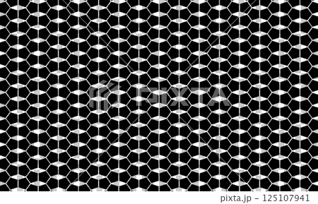 A pattern background in which the bases of two pentagons with gaps face each other and are lined up side by side A pattern background in which the bases of two pentagons with gaps face each other and are lined up side by side 125107941