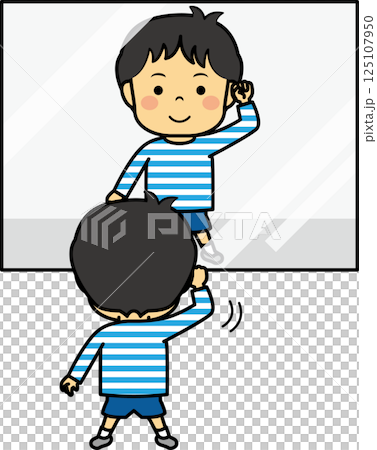 男孩練習舞蹈 125107950