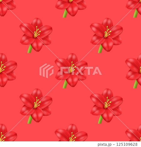 seamless pattern with sakura flowers seamless pattern with sakura flowers 125109628