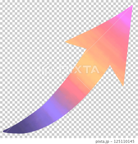 Rising arrow gradient Rising arrow gradient 125110145