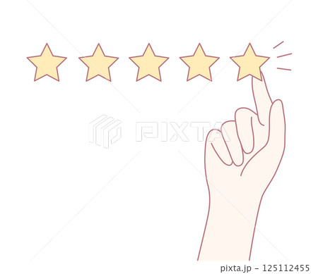 Hand Rating A Perfect Five Stars Review System for Products and Services Evaluation 125112455