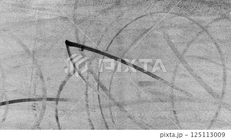 Car tire mark from car skid mark, Car tire on asphalt road race track, Texture and background car wheel tire mark on asphalt road. Car tire mark from car skid mark, Car tire on asphalt road race track, Texture and background car wheel tire mark on asphalt road. 125113009