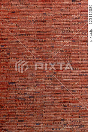 Red brick wall with many tiles on building facade vertical, Red brick wall background texture, Textured background of brick wall, Grung wall from bricks background texture wall background. Red brick wall with many tiles on building facade vertical, Red brick wall background texture, Textured background of brick wall, Grung wall from bricks background texture wall background. 125113089