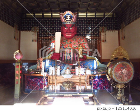 東京都深川法乗院(深川えんま堂)の閻魔さま 東京都深川法乗院(深川えんま堂)の閻魔さま 125114016