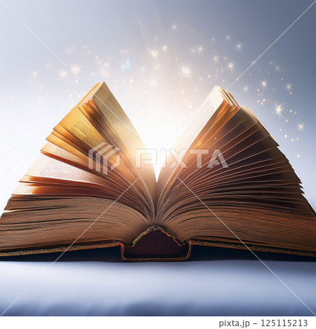 神秘的な魔導書のイメージ画像 125115213