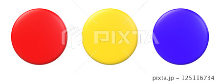 circle glossy colorful web ui buttons. Vector illustration circle glossy colorful web ui buttons. Vector illustration 125116734