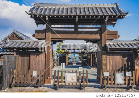 浜松市にある気賀関所の風景(静岡県) 浜松市にある気賀関所の風景(静岡県) 125117557