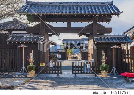 浜松市にある気賀関所の風景(静岡県) 浜松市にある気賀関所の風景(静岡県) 125117559
