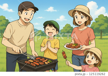 バーベキュー 125119262