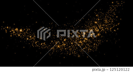 A Starlit Galaxy adorned with Golden Sparkles beautifully placed on a Deep Black Background A Starlit Galaxy adorned with Golden Sparkles beautifully placed on a Deep Black Background 125120122