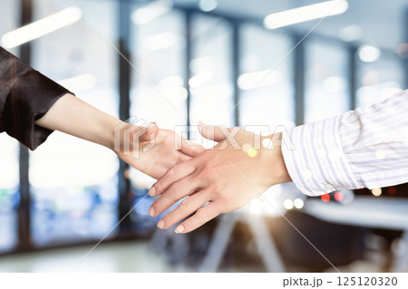 Partnerships and trust in business. 125120320