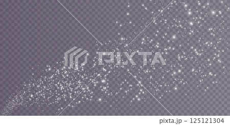 Sparkling Glitter Effect Created on a Beautiful Transparent Background for Visual Appeal Sparkling Glitter Effect Created on a Beautiful Transparent Background for Visual Appeal 125121304