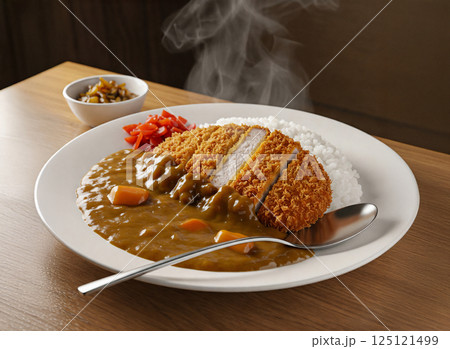 カツカレー 125121499