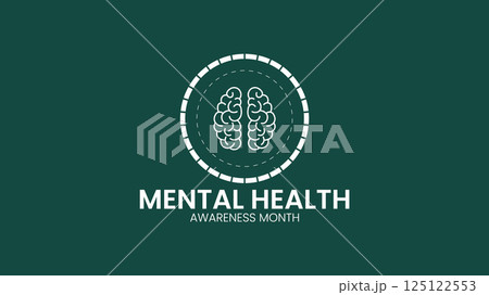 Mental Health Awareness Month, Break the Stigma, Seek Support	 125122553