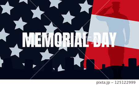 Memorial Day Design to Honor American Heroes 125122999