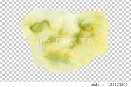 Bright fresh expressive green, yellow and brown granulated watercolor blob. Light colors summer grass field concept illustration, abstract watercolour stain for nature design, background Bright fresh expressive green, yellow and brown granulated watercolor blob. Light colors summer grass field concept illustration, abstract watercolour stain for nature design, background 125123205