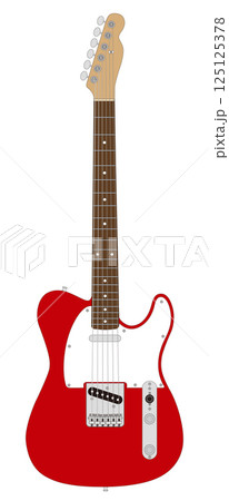 テレキャスター 赤 125125378