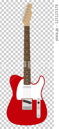 テレキャスター 赤 125125378