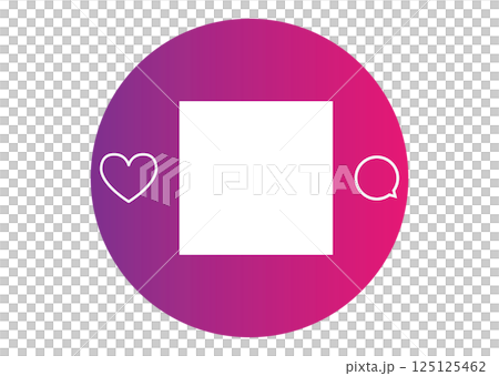 インスタアイコン 125125462