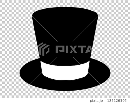 高頂禮帽圖標 高頂禮帽圖標 125126595