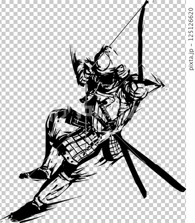 拉弓的武士 125126620