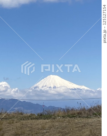 青空と富士山 125127154