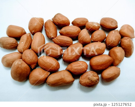 A picture of Peanuts isolated on white background 125127652