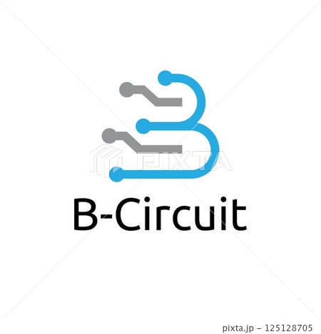 B Letter Circuit Technology Business Abstract Line Logo Template B Letter Circuit Technology Business Abstract Line Logo Template 125128705