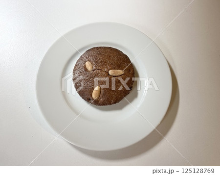 ドイツ・バイエルン州・ニュルンベルクの伝統菓子であるレープクーヘン 125128769