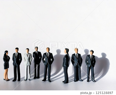 ビジネスマン男女(ai生成画像) ビジネスマン男女(ai生成画像) 125128897