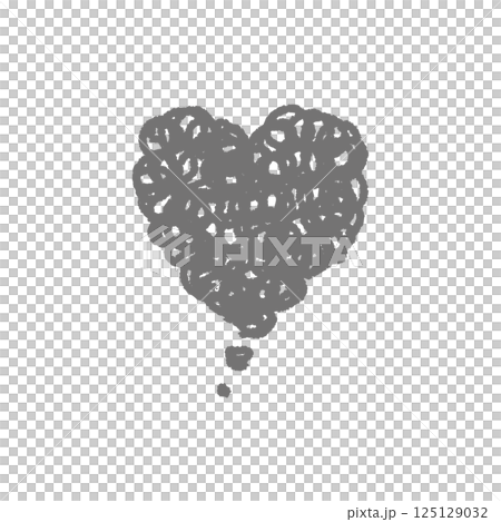 モヤモヤする気持ちを表すイラスト ハート 手書き モヤモヤする気持ちを表すイラスト ハート 手書き 125129032