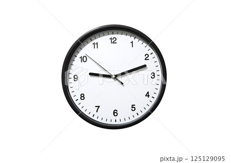 PNG, Alarm oclock, black wall clock, isolated on white background PNG, Alarm oclock, black wall clock, isolated on white background 125129095