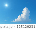 夏の青空 125129231
