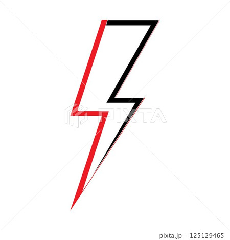 lightning thunderbolt electricity logo design template lightning thunderbolt electricity logo design template 125129465