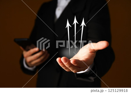 Goals 2025, the concept of planning and calculating the strategy for the next year. 125129918