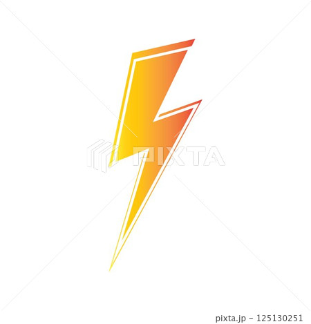 lightning thunderbolt electricity logo design template lightning thunderbolt electricity logo design template 125130251