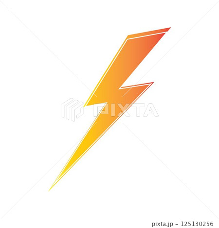lightning thunderbolt electricity logo design template lightning thunderbolt electricity logo design template 125130256