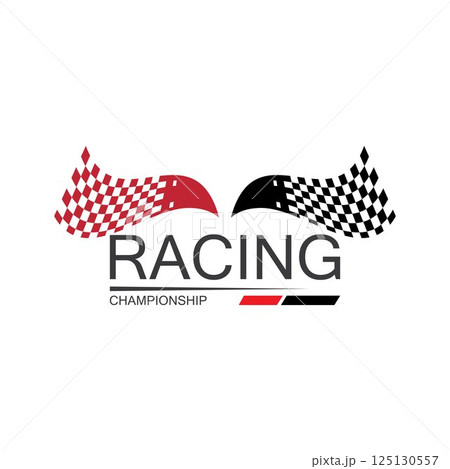 Race flag icon design Race flag icon design 125130557