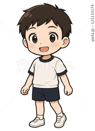 体操服の男の子 125133174